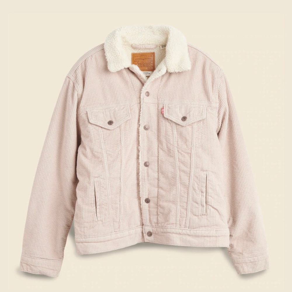 ✨NWT✨ Levi’s Corduroy Sherpa Trucker Jacket
